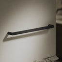 Luxe Matte Black Towel Bar Rail 600mm