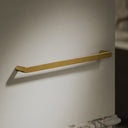 Luxe Brushed Gold Towel Bar Rail 600mm
