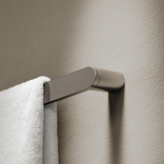 Luxe Brushed Stainless 3 Bar Towel Rail 600mm