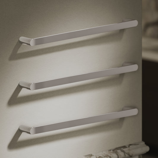 Luxe Chrome 3 Bar Towel Rail 600mm