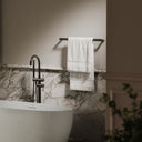 Luxe Deep Bronze Towel Bar Rail 600mm