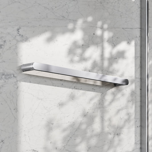 Luxe Brushed Stainless Towel Bar Rail 600mm