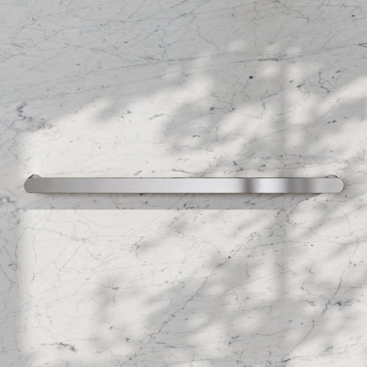 Luxe Chrome Towel Bar Rail 600mm