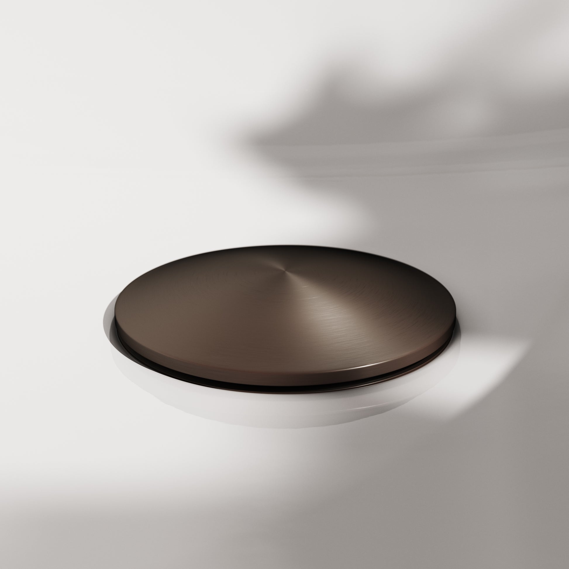 Luxe Deep Bronze Unslotted Click Clack Basin Waste