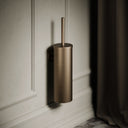Luxe Brushed Bronze Wall Mounted Toilet Brush