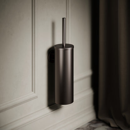 Luxe Deep Bronze Wall Mounted Toilet Brush