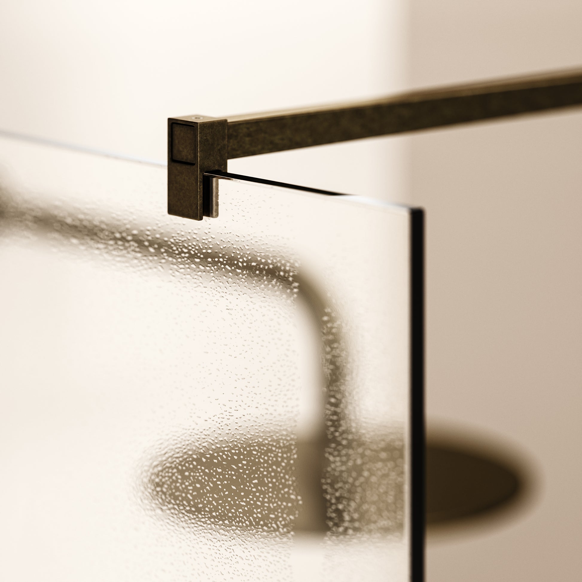 Modular Shower Screen Aged Bronze (ALL SIZES)
