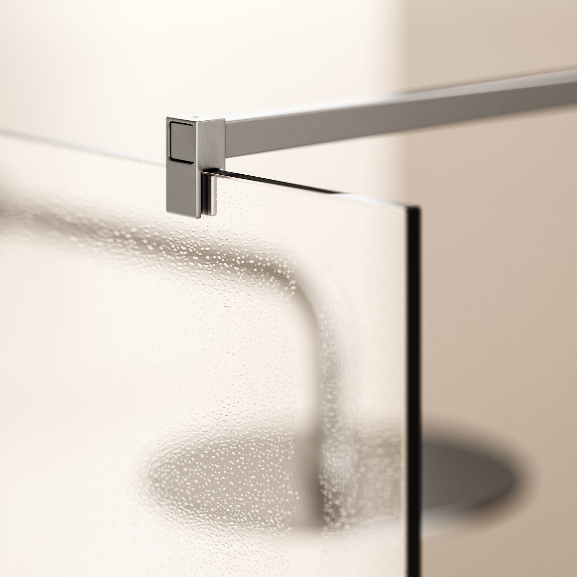 Modular Brushed Stainless Complete Walk In Shower Enclosure - KIT A - All Sizes