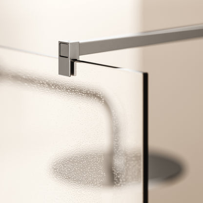 Modular Shower Screen Brushed Stainless (ALL SIZES)
