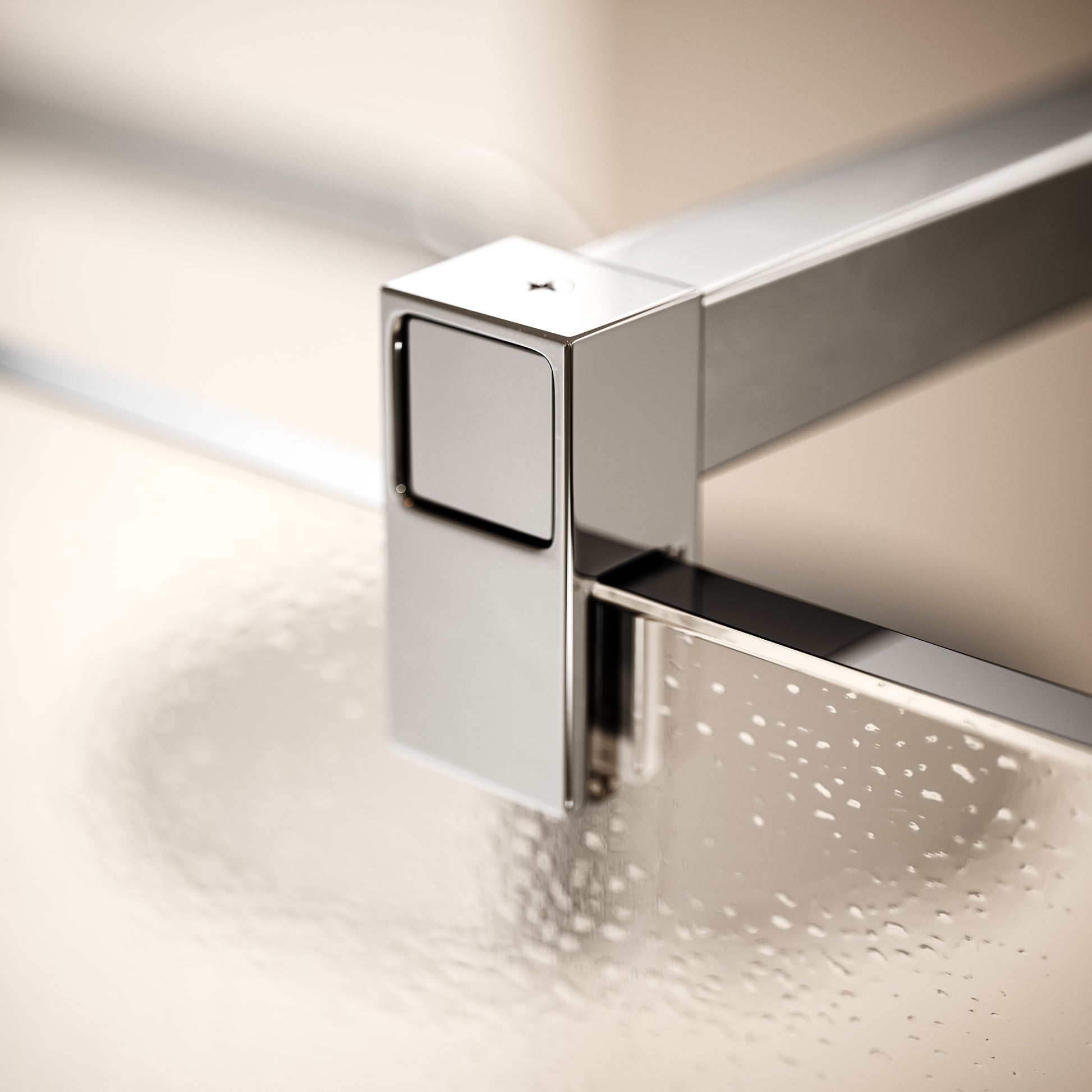 Modular Chrome Complete Walk In Shower Enclosure - KIT A - All Sizes