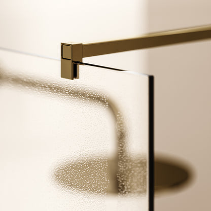 Modular Shower Screen Polished Brass (ALL SIZES)
