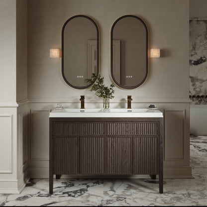 Baroque Aged Bronze Monobloc Basin Mixer Tap