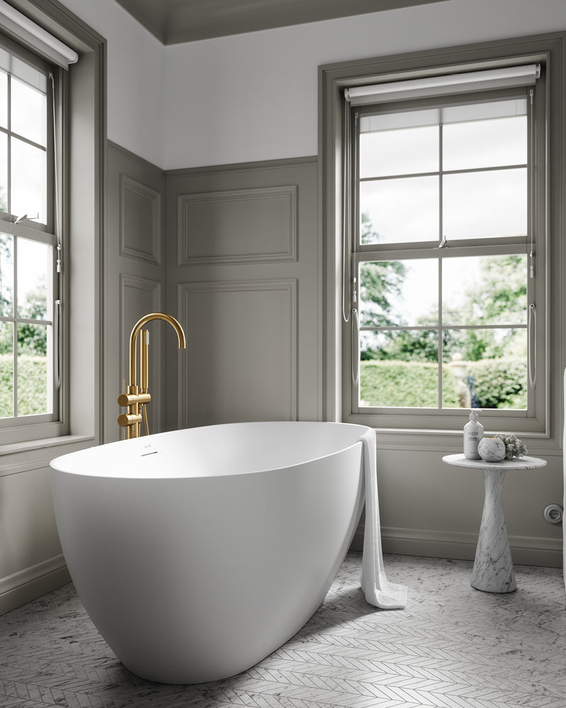 Round Bath Shell Round Baths | Circular & Round Freestanding Bathtubs - LUSSO