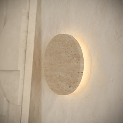 Oro Travertine LED Wall Sconce Light 260mm