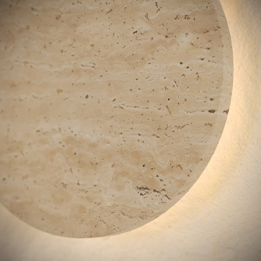 Oro Travertine LED Wall Sconce Light 260mm