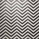 Palazzo Chevron Carrara & Nero Marquina Marble Mosaic Tile Sample