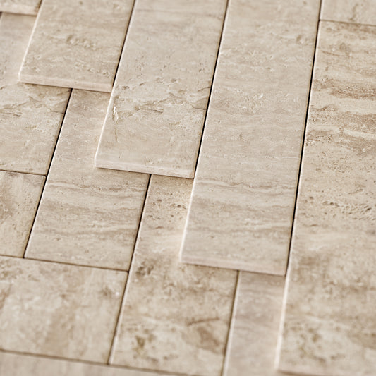 Palma Antique Travertine Stone Tile Sample