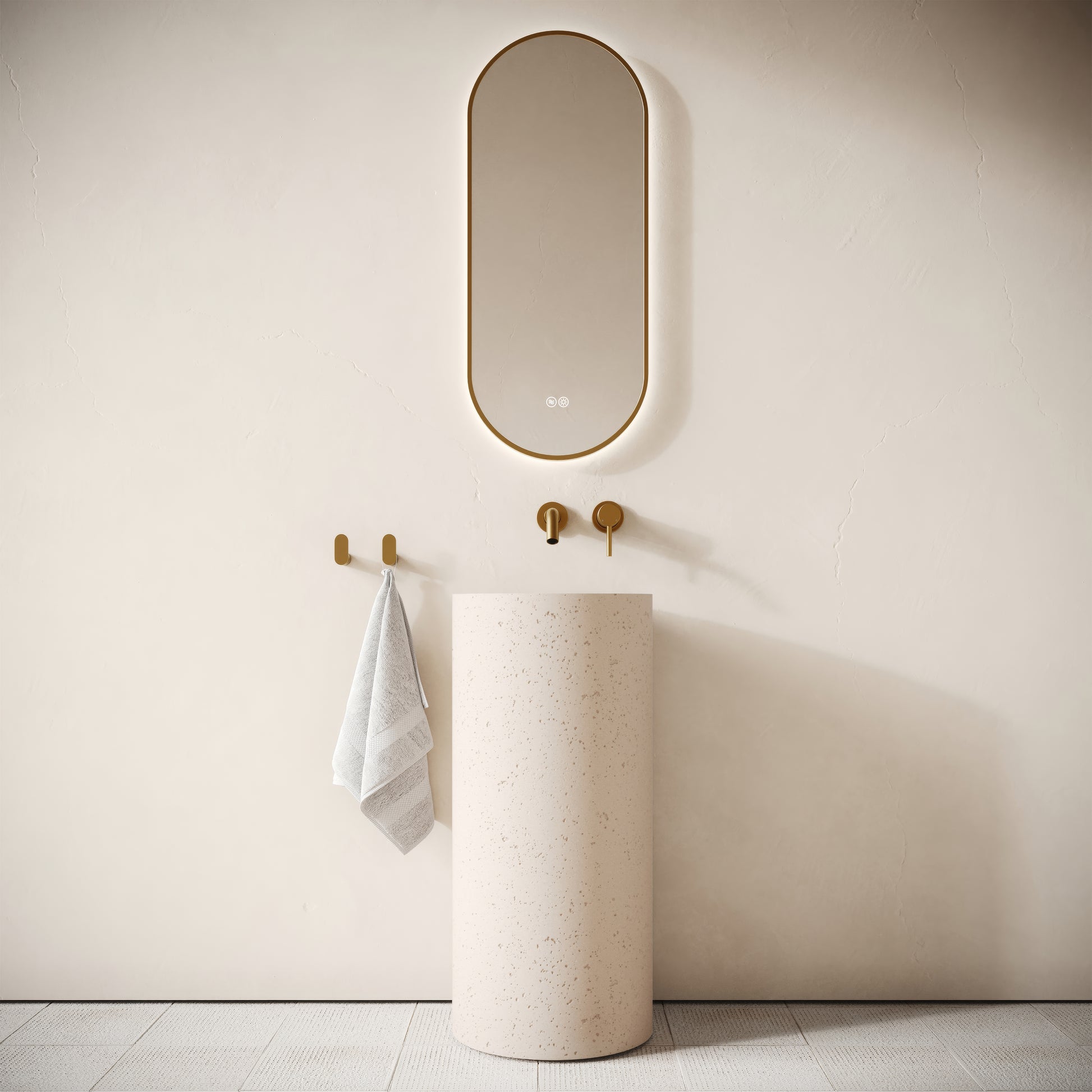 Penzance Shore Concrete Freestanding Basin 400mm