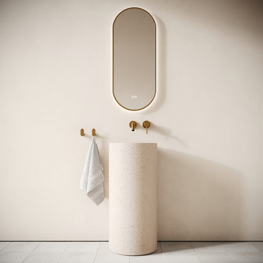 Penzance Shore Concrete Freestanding Basin 400mm