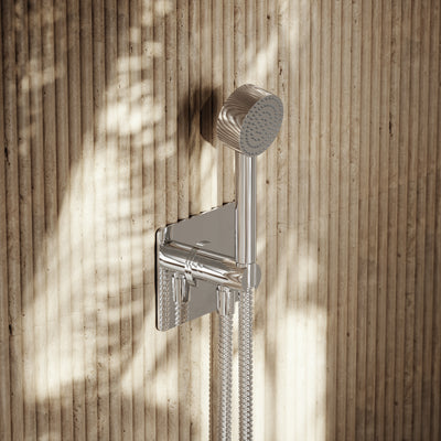 Porto Round Handheld Shower Chrome