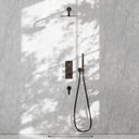 Regal Deep Bronze Crosshead Thermostatic 3-Way Mixer Shower System