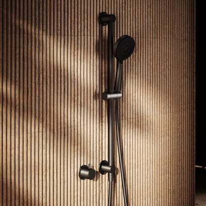 Revive Deep Bronze Shower Riser Kit with Valve