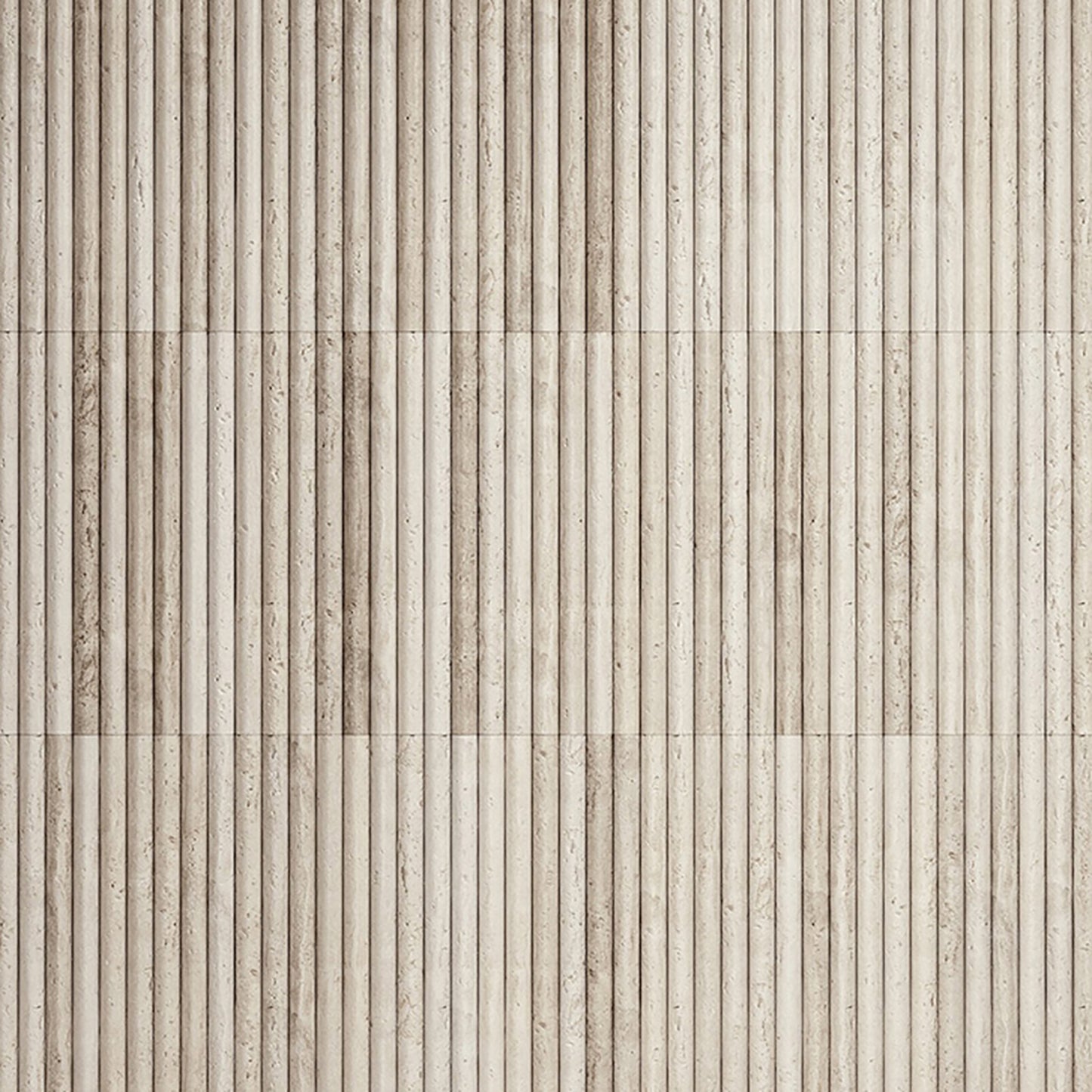 Romano Fluted Travertine Mosaic Tile Sample