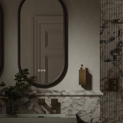 Baroque Aged Bronze Wall Mounted Soap Dispenser