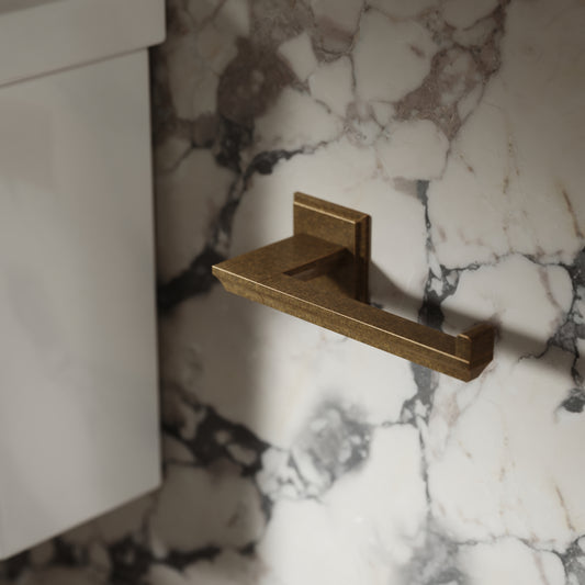 Baroque Aged Bronze Toilet Roll Holder