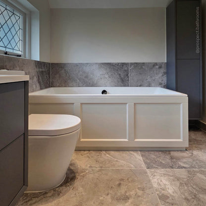 Lusso Light Cavour Inset Bath 1700mm