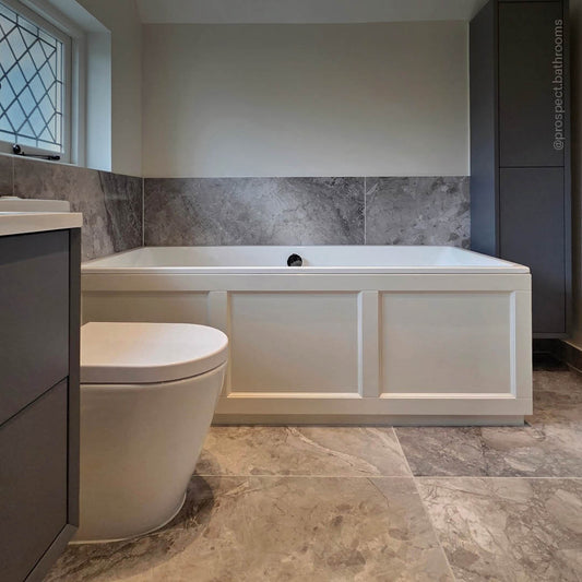 Lusso Light Cavour Inset Bath 1700mm