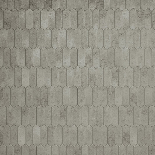 Alessia Tunisian Grey Marble Mosaic Wall Tile