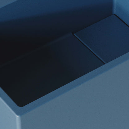 Alto Azure Concrete Wall Hung Basin 400mm