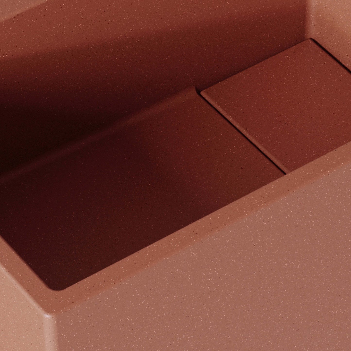 Alto Terracotta Concrete Wall Hung Basin 400mm