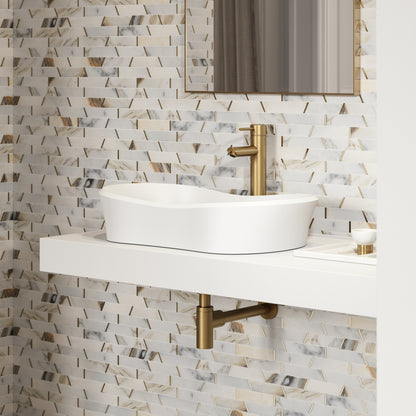 Amalfi Countertop Stone Basin 660mm