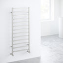 Arden Square modern Radiator Brushed Stainless Steel