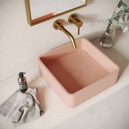 Arquadro Blush Concrete Countertop Basin 390mm