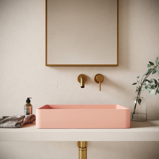Arquadro Blush Concrete Countertop Basin 500mm
