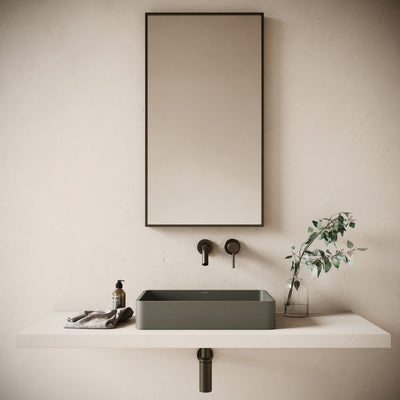 Arquadro Oyster Concrete Countertop Basin 500mm