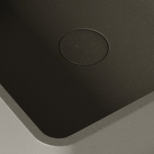 Arquadro Oyster Concrete Countertop Basin 500mm