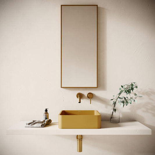 Arquadro Saffron Concrete Countertop Basin 390mm