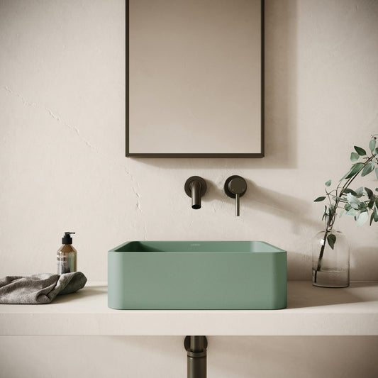 Arquadro Seafoam Concrete Countertop Basin 390mm