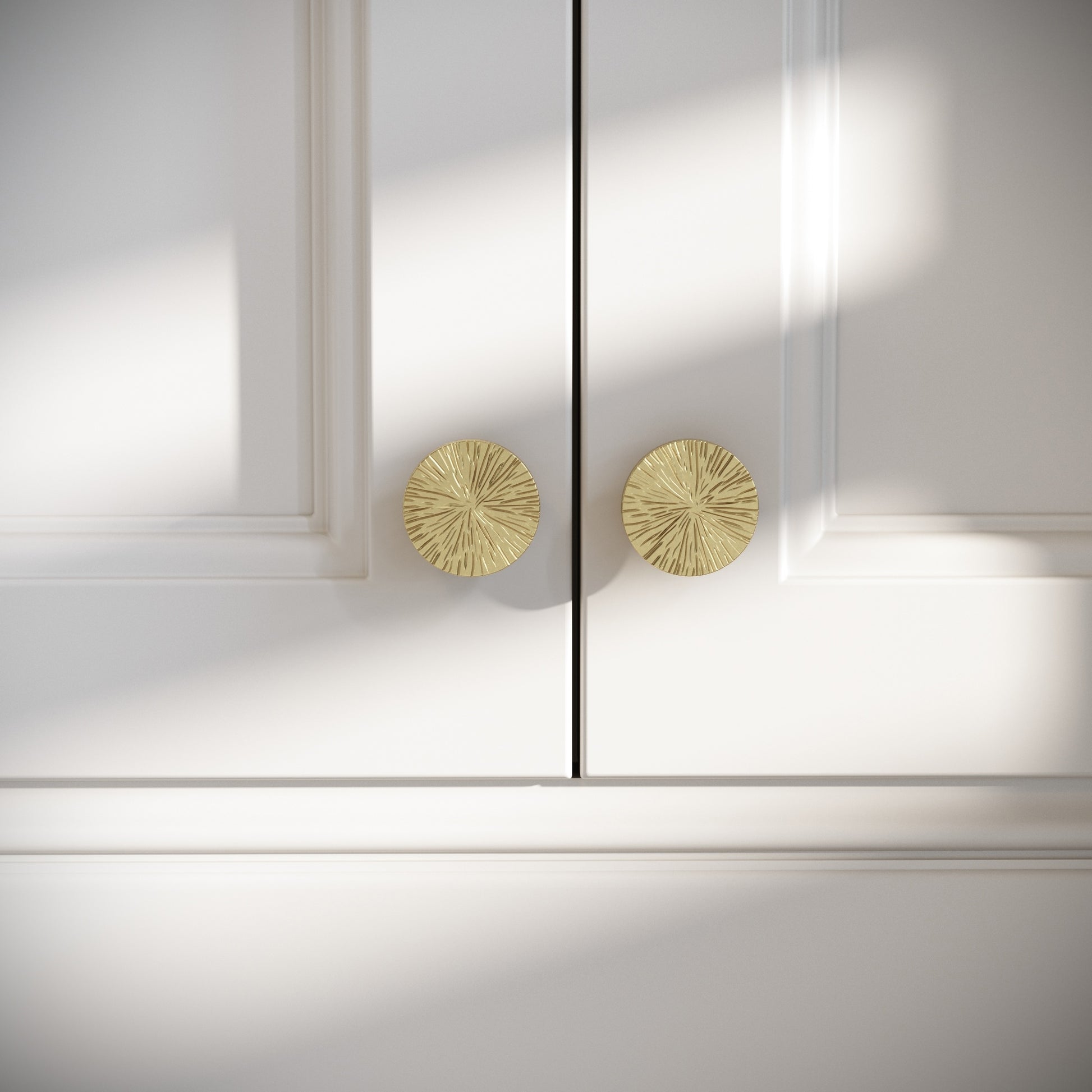 Artisan Brushed Gold Cabinet Knob