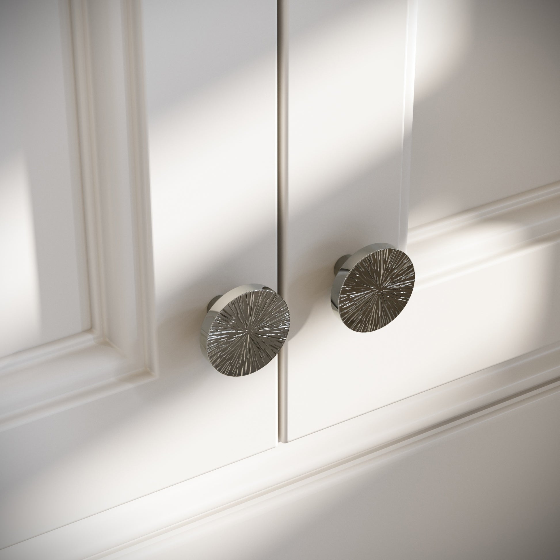 Artisan Polished Nickel Cabinet Knob
