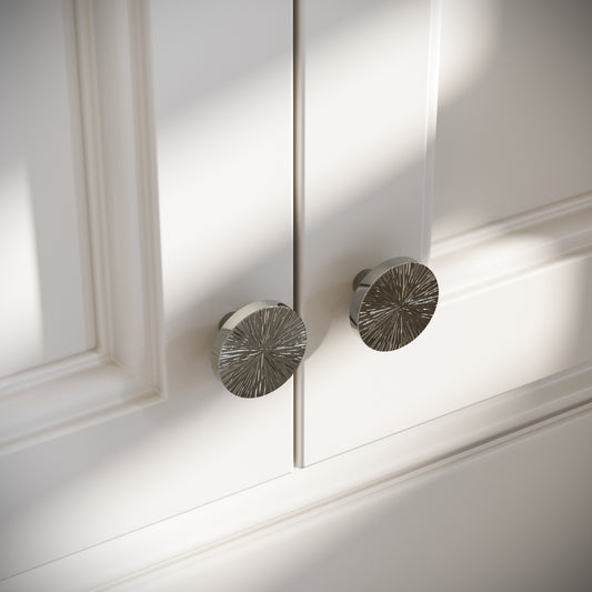 Artisan Polished Nickel Cabinet Knob
