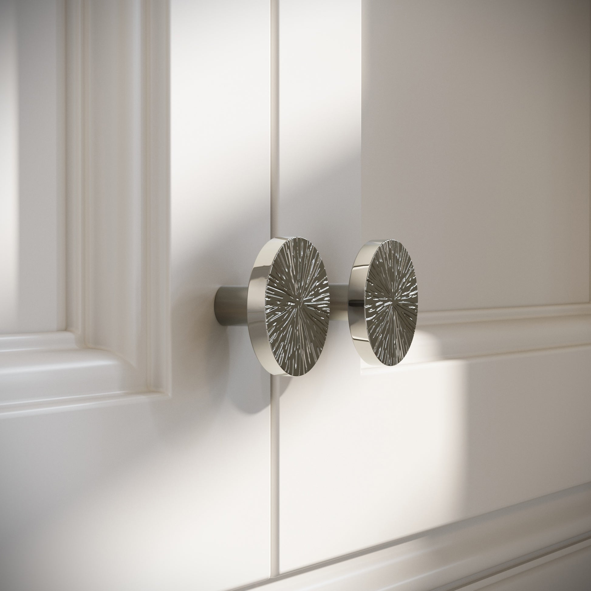 Artisan Polished Nickel Cabinet Knob