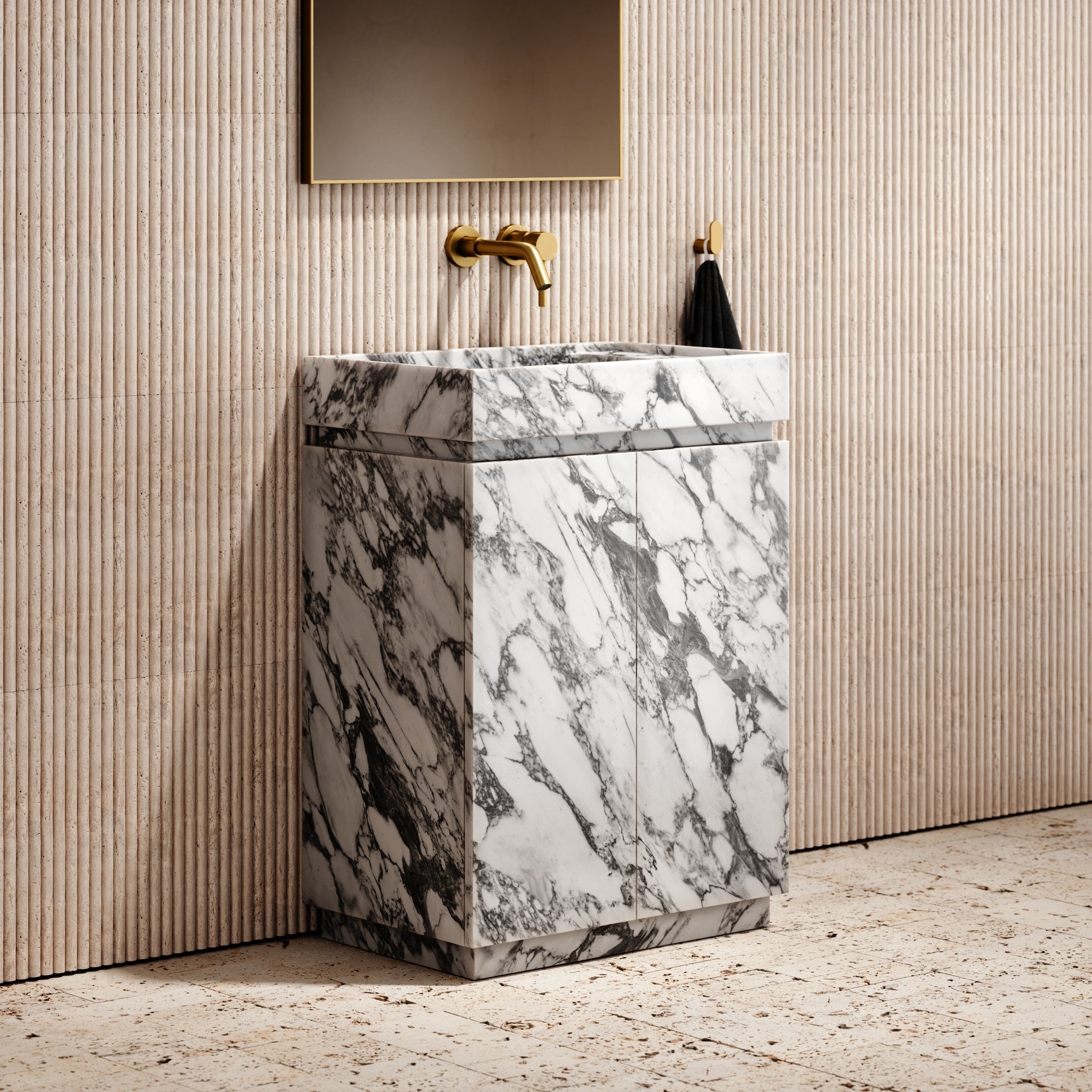 Marble Topped Vanity Units - Marble Vanity Units - LUSSO
