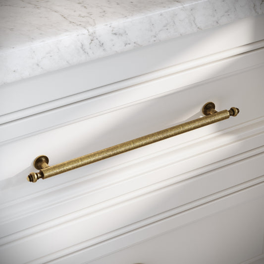 Aston Aged Bronze Cabinet Pull Handle 280mm