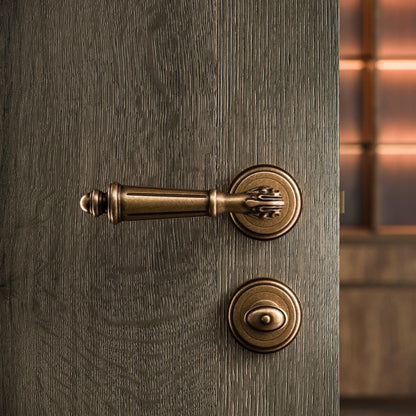 Aston Aged Bronze WC Thumbturn with Latch