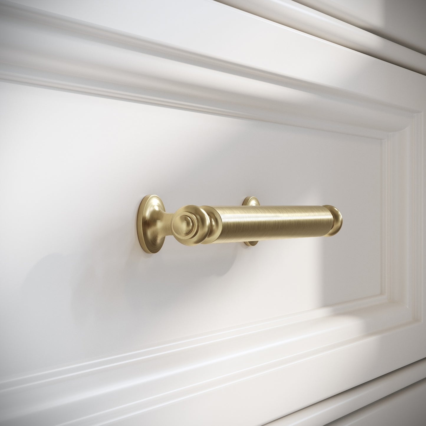 Aston Brushed Gold Cabinet Pull Handle 150mm